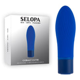 Selopa Cobalt Cutie - 4 Inch Silicone Bullet Vibrator BULLETS
